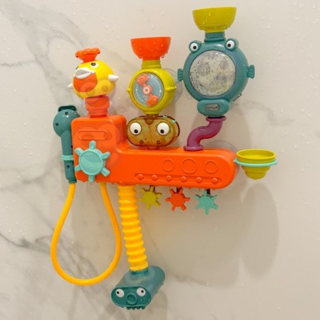 Vannimänguasi kraan, dušš, ülevoolupart