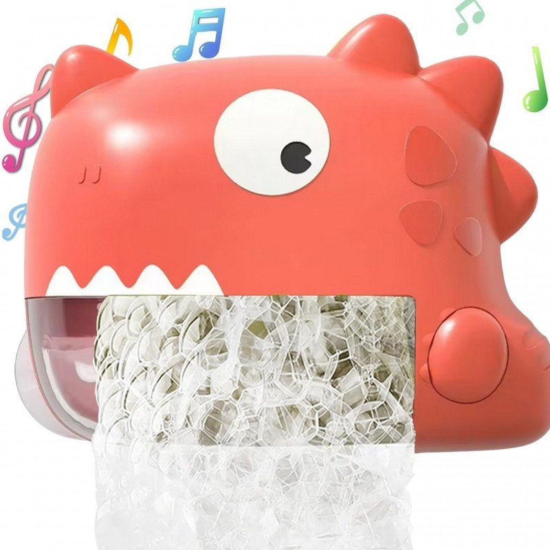 Vannimänguasi vahumasin dinosaurus, oranž