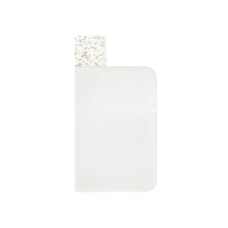 Bambus kapuutsiga vannirätik, magnoolia - valge