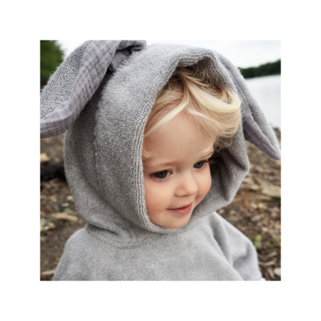 Bambus pontšo rätik, valge