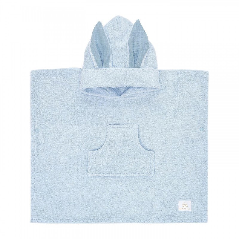 Bambus pontšo rätik, helesinine