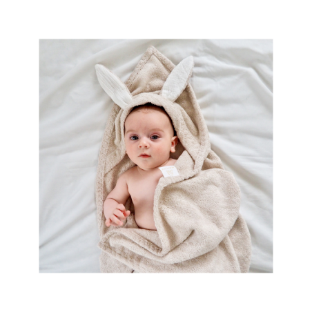 Bambus rätik Bunny, valge