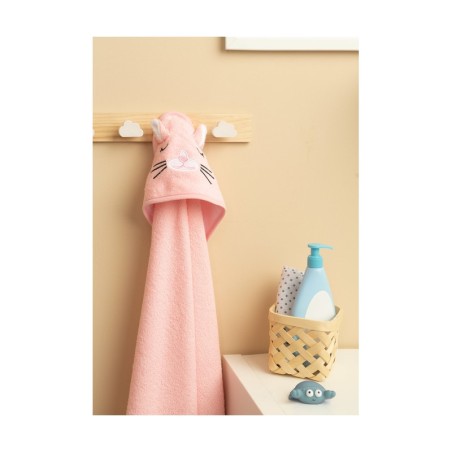 VANNIRÄTIK 100x100 RABBIT ROOSA