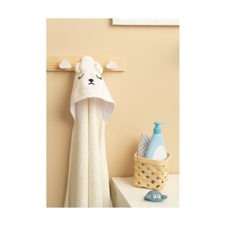 VANNIRÄTIK 100x100 BEAR VALGE