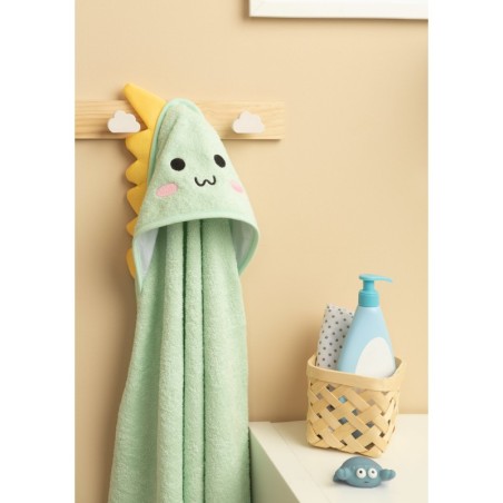 Beebi vannirätik 100x100 cm DINO MINT