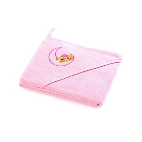 Karu pehme vannirätik – roosa