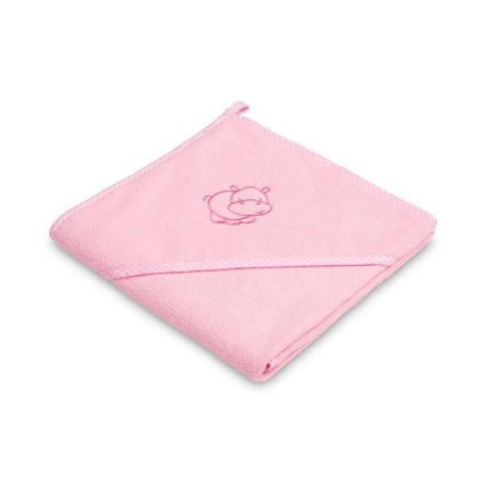 Hippo pehme vannirätik – roosa