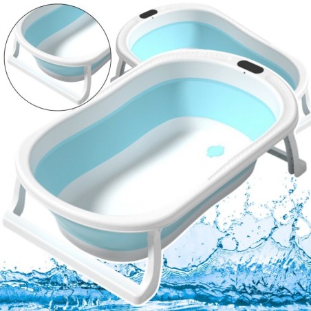 Kokkupandav vann Libisemiskindlad jalad Sinine