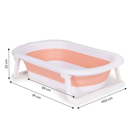 Kokkupandav beebivann roosa