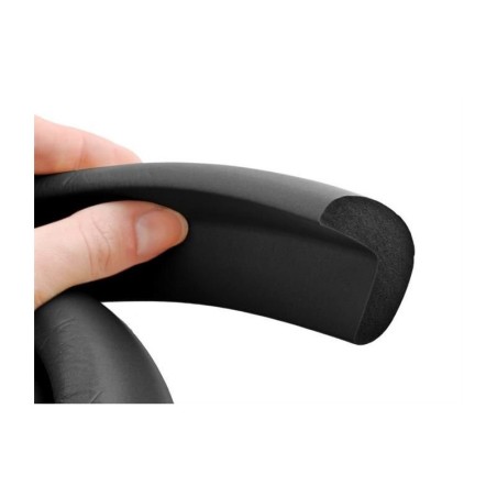 Pehmendus nurgakaitse 200 cm, must