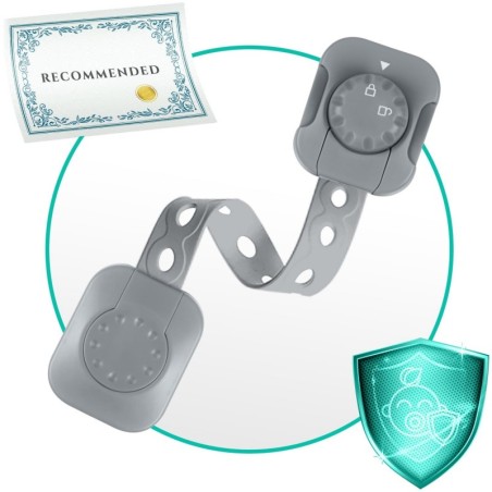 Kapi avamise kaitse 6 tk hall