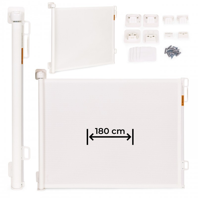 Turvavärav, 180 cm, kaitse treppidele ja ustele, beež