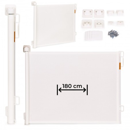 Turvavärav, 180 cm, kaitse treppidele ja ustele, beež