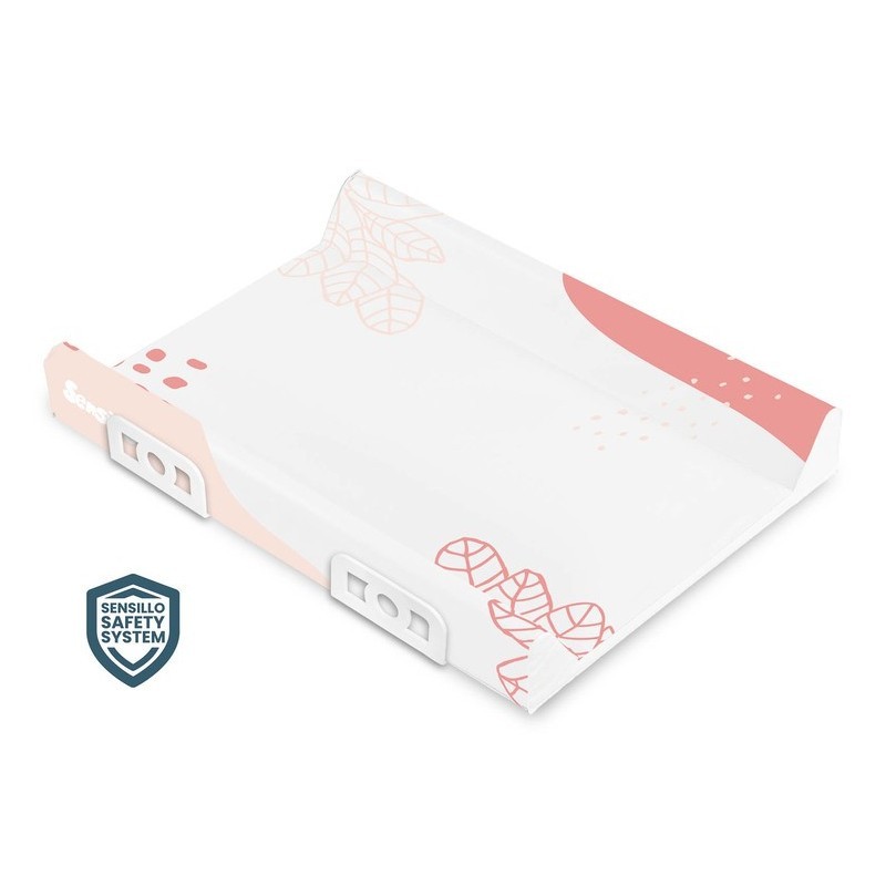 Tugevdatud turvasüsteemiga mähkimisalus – boho roosa 70 cm