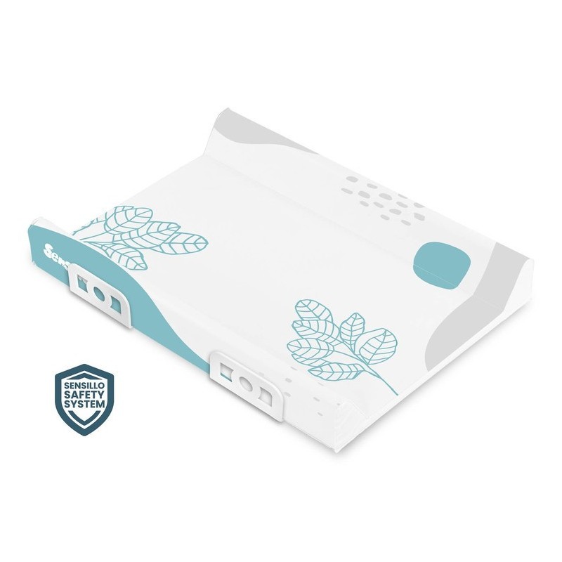 Tugevdatud turvasüsteemiga mähkimisalus – boho sinine 70 cm