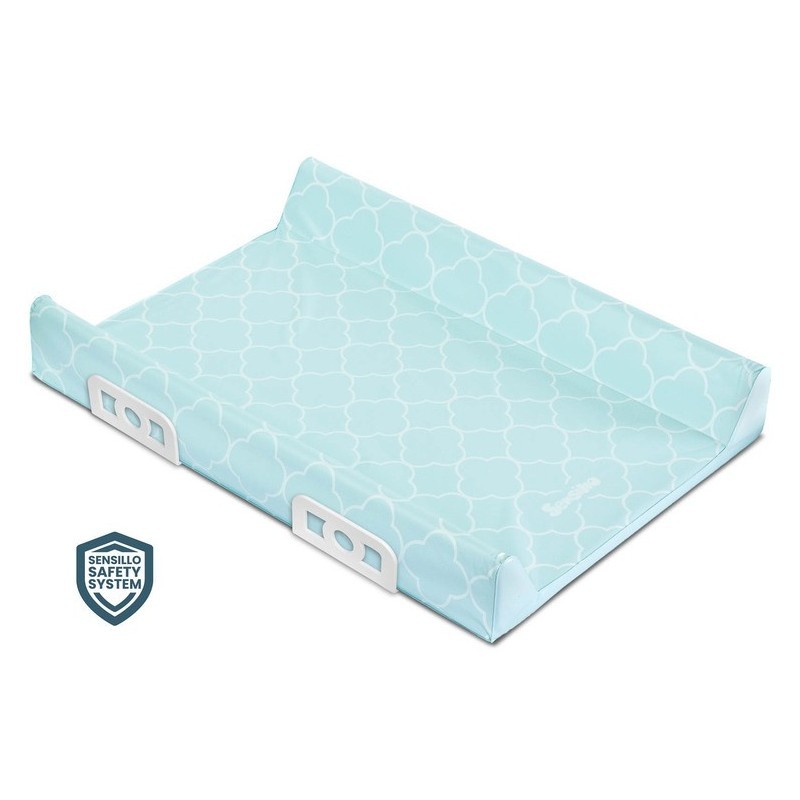 Tugevdatud mähkimisalus - Mustrid piparmünt 70cm