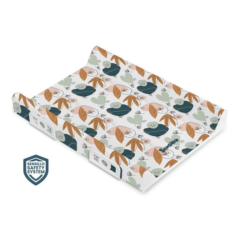 OHUTUSSÜSTEEMIGA jäigastatud mähkimisalus – LEHED 70 cm