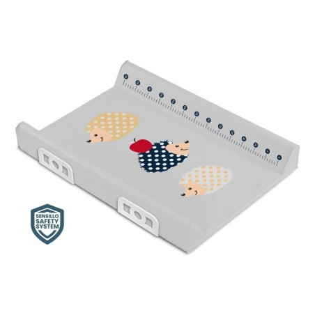 OHUTUSSÜSTEEMIGA jäigastatud mähkimisalus - SIILID HALL