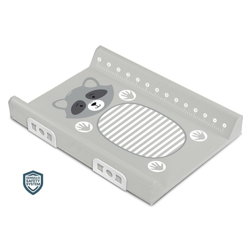 Tugevdatud turvasüsteemiga mähkimisalus – Animals Raccoon hall 70 cm