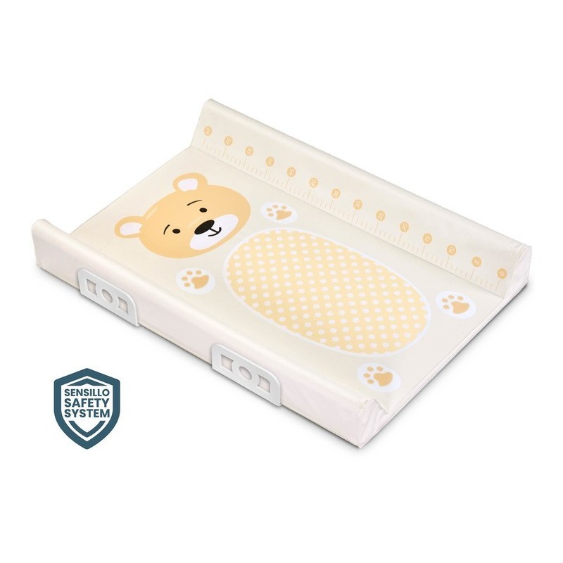 OHUTUSSÜSTEEMIGA jäigastatud mähkimisalus – ANIMALS TEDDY BEEž