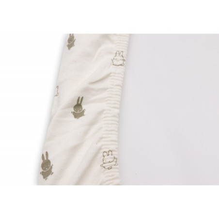 Mähkimisaluse kate jersey 50x70cm Happy Miffy Olive Green