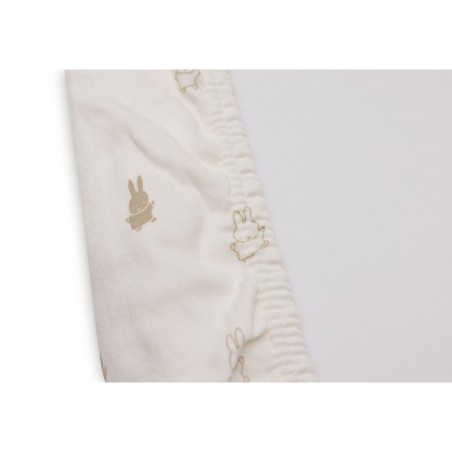 Mähkimisaluse kate jersey 50x70cm Happy Miffy Nougat