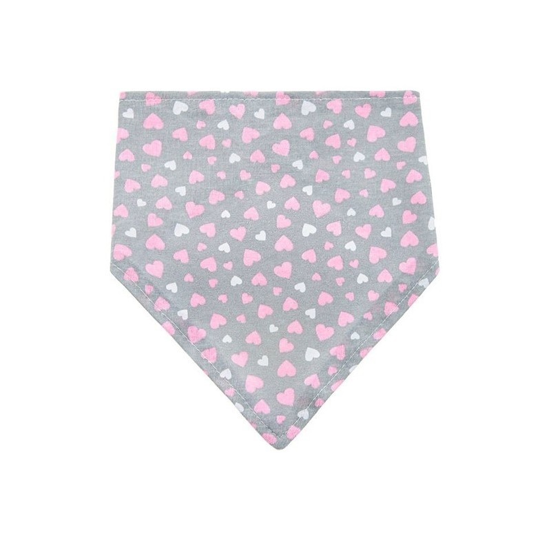 Beebi bandana 100% puuvill (1 tk), HEARTS