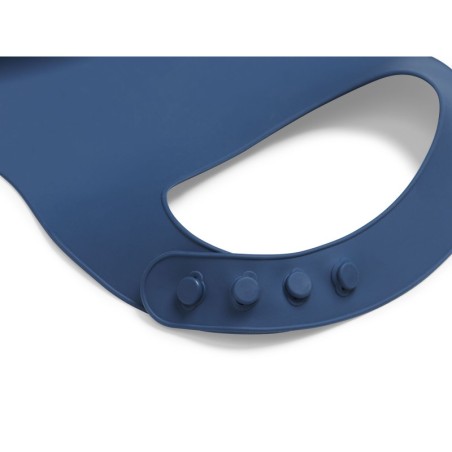 Silikoonist beebipõll taskuga, jeans blue