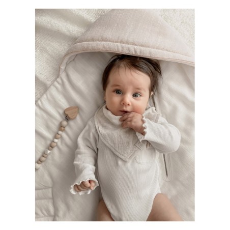 Linane beebipõll, dark beige