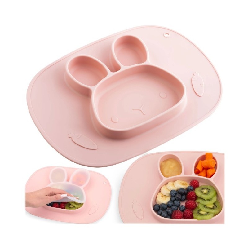 Silikoonist söögitaldrik lauamatt lastele