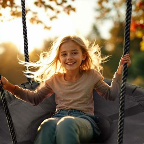 Laste pesakiik koduaias